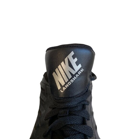 Nike Landshark Black Soccer Cleats Size 7 - Picture 5 of 8